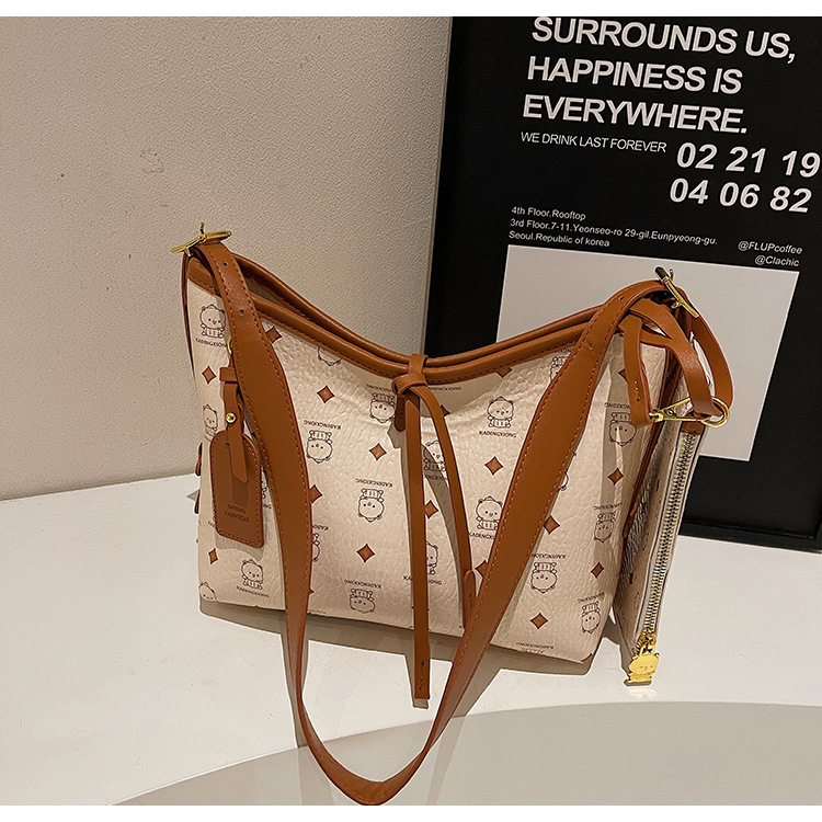 Free shipping designer Shoulder totes Bags For womans ladies flap bear printing lady square handbag pink women crossbody Underarm tote bag