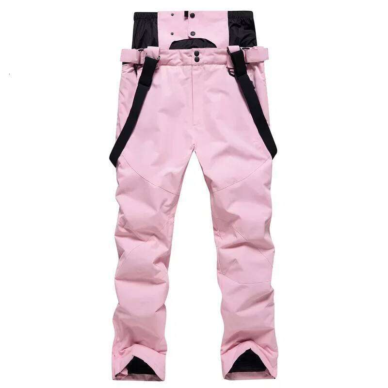 Winter 2025 New Windproof Waterproof Thermal Woman Man Outdoor Snow Sports Skiing Pants Snowboarding Clothing Ski Trousers Adult
