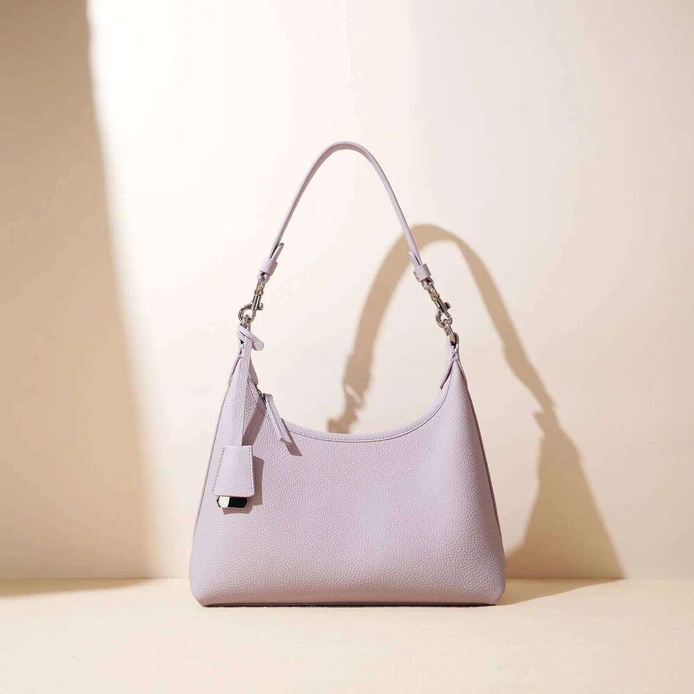 Women's Shoulder Genuine Leather Crossbody Bags Boutique Design Women Fashion Accessories Underarm Hobo Bag 2025 Spring