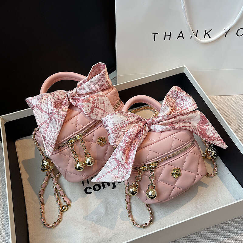 Chanel Style for Women 2024 New Fashion Quilted Chain Shoulder Crossbody Mini Square Bucket Bag