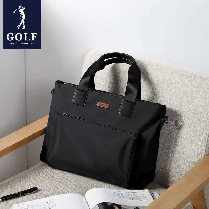 GOLF Business Bags for Men Briefcase Office Travel Computer 15 Inch Handbag Shoulder Messenger Bag Large Capacity High Quality W250610