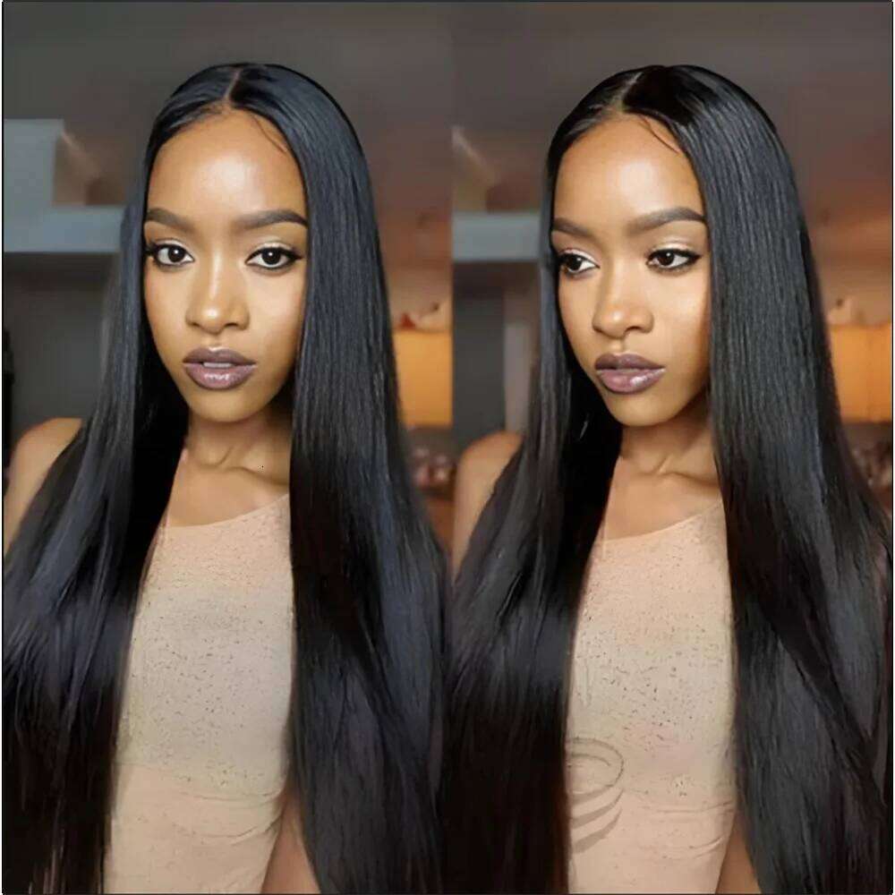 200% Density 13x4 Bone Straight Front Wigs 100% Natural Human Hair 36 38 Inch 13x6 Hd Lace Frontal Wig Preplucked For Women