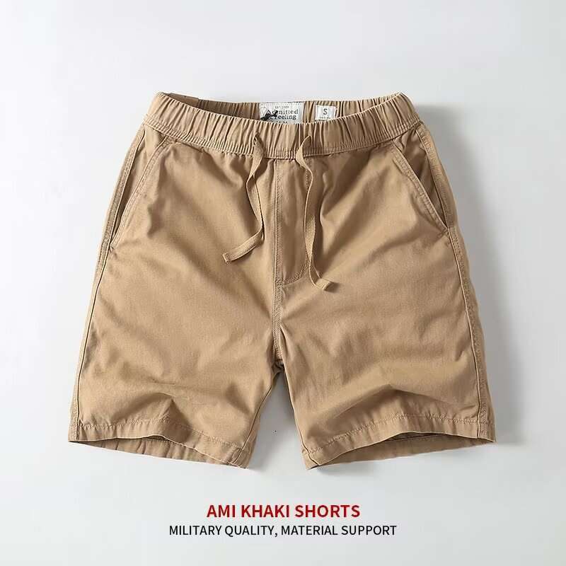 Summer American Style Multi-Pocket Camouflage Cargo For Men Trendy Brand Ins Yu Wenle Casual Loose Mid-Length Shorts B5