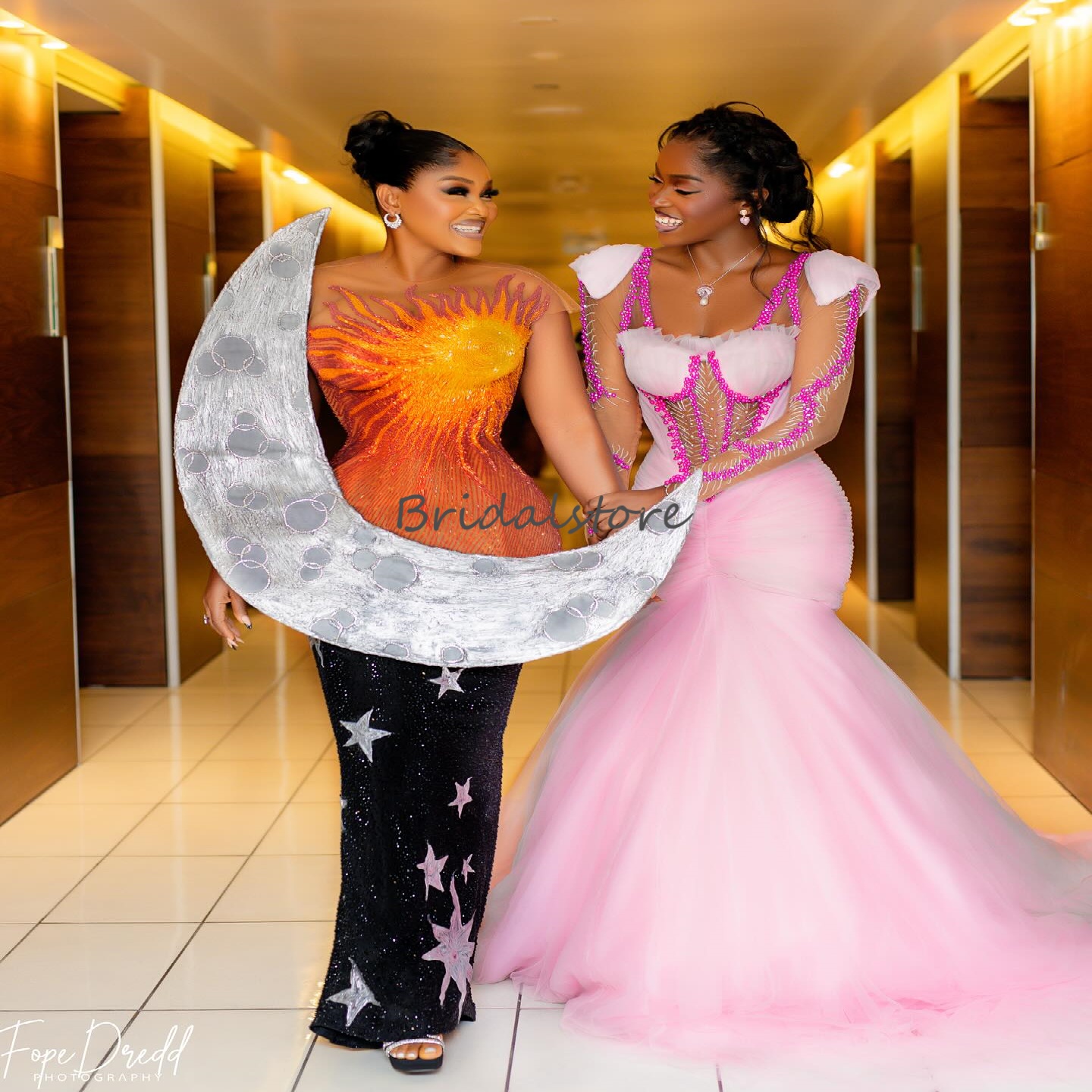 Luxury Pink Aso Ebi Prom Dress Charming Beaded Mermaid Evening Dress African Nigeria Tulle Birthday Dress Formal Vestio De Gala Party Dress 2025 Robe 