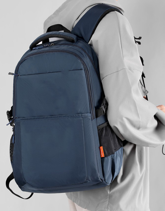New lage, large capacity computer business commuting middle school student backpack, men's and women's lightweight backpack