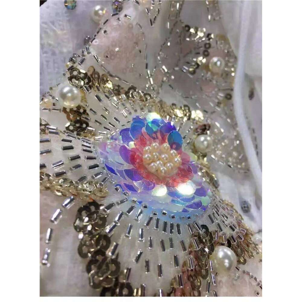 New 2025 Sparkle Pearls Sequins Oversize Buttons Up Hooded Sunscreen Shirts Blouses For Women Long Sleeve Tops