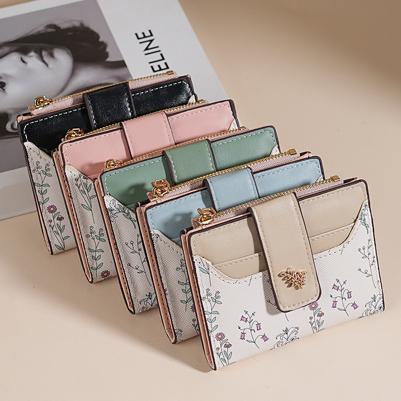Free Shipping 2025 New Designer Bag Cross-border Multi Card Slot Coin Bag Exquisite High-end Women's Wallet Practical Multifunctional PU Card Bag