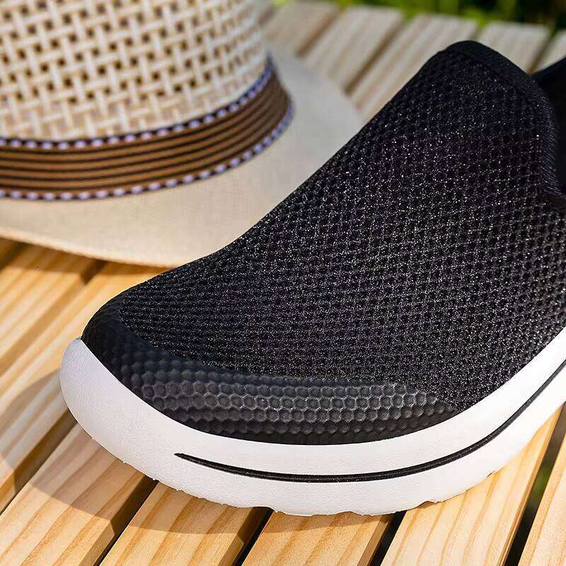 Brand New Breathable Canvas Slip-on Low-top Sports Men's Comfortable Casual Shoes