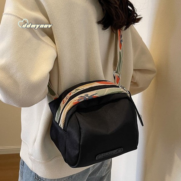 New Fashion Oxford Cloth Small Casual Versatile Lightweight Phone Coin Purse Women's Shoulder Crossbody Bag ddmynov