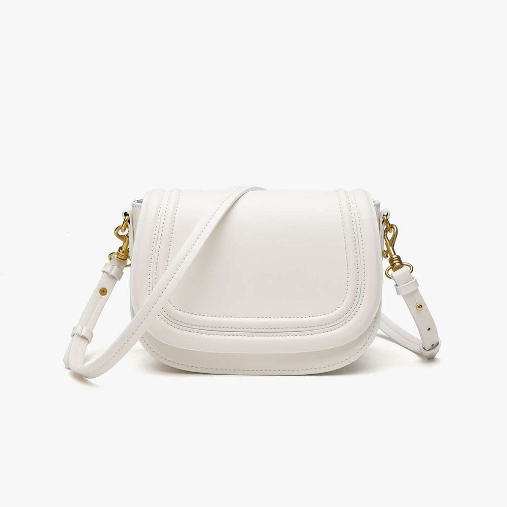 Z Brand Women's 2025 New Saddle Wide Shoulder Strap Crossbody Underarm Versatile Flap Ins Trend Bag