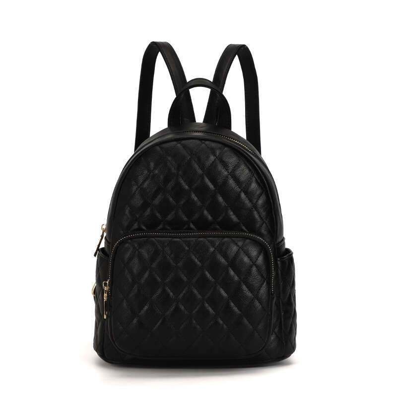 New Women's Quilted Fashion Single Shoulder Bag Large Capacity Handbag Business Small Backpack