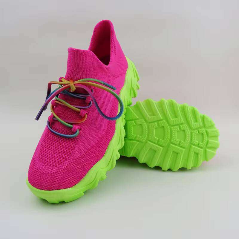 Hot Selling Factory Price Men and Women Low Top Socks Sneakers Couple Fashion Casual Running Shoes
