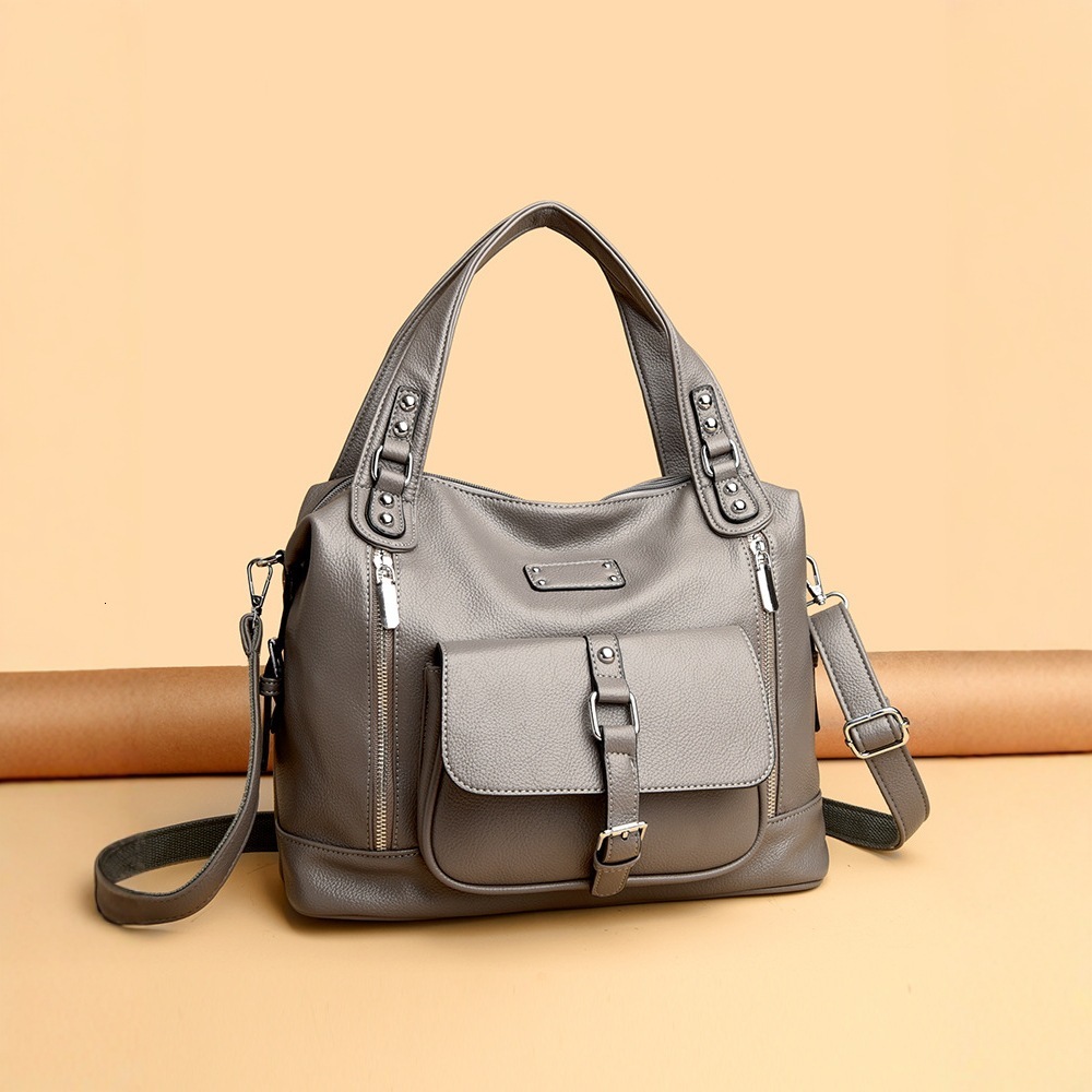 Free Shipping Original Design Vintage Distressed Tote Bag For Women Designer Large Capacity Luxury Commuter Bag 2025 New Handbag Shoulder Crossbody Ba