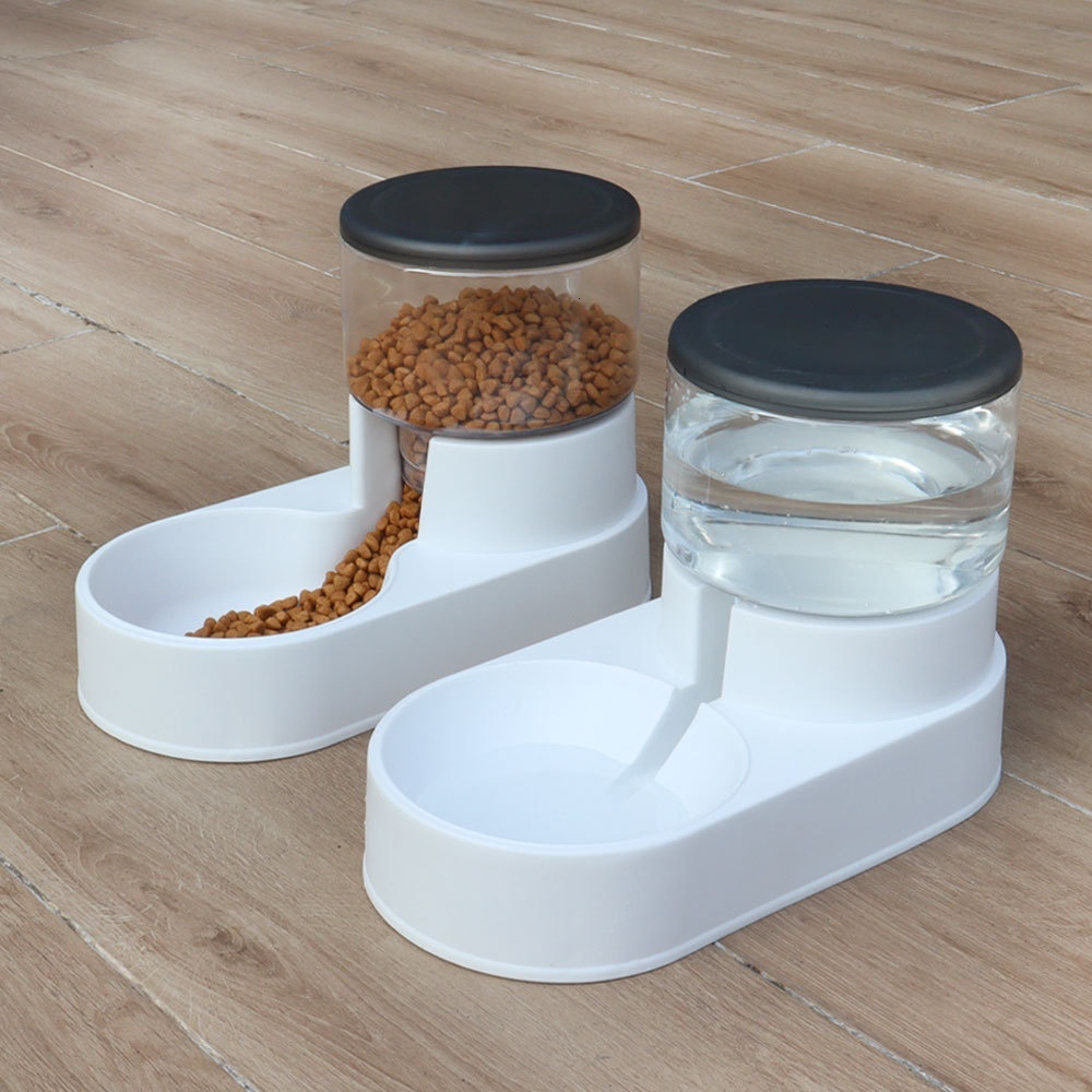Automatic Feeder For Cats Large Capacity Water Dispenser Anti-Spill Cat Bowl Pet Supplies
