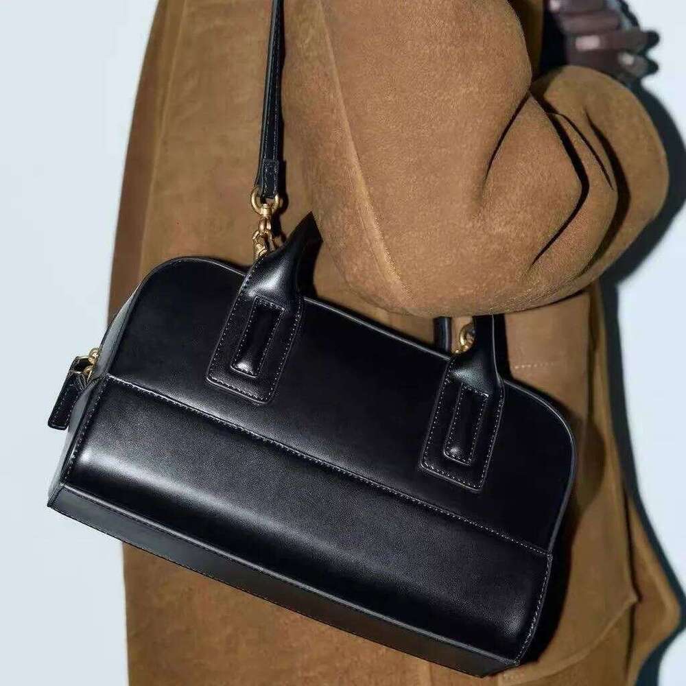 Fashion Black Boston For Women Handbags High Quality Shoulder Bag Designer Women's Bags 2025 NEW PU Leather Purses