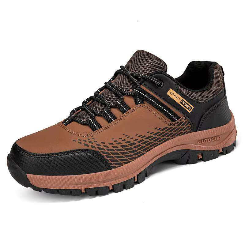 Hot Selling Outdoor Men Climbing Shoes Breathable Lightweight Mountain Hiking Boots