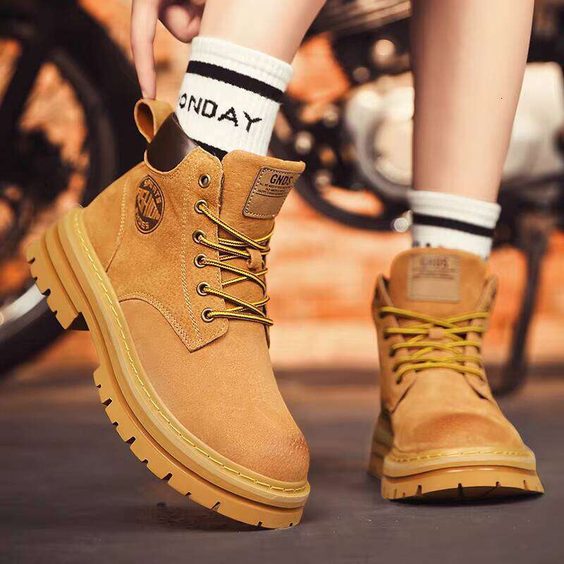 Winter High Top Comfortable Trendy Men's Boots Fashion Casual Shoes