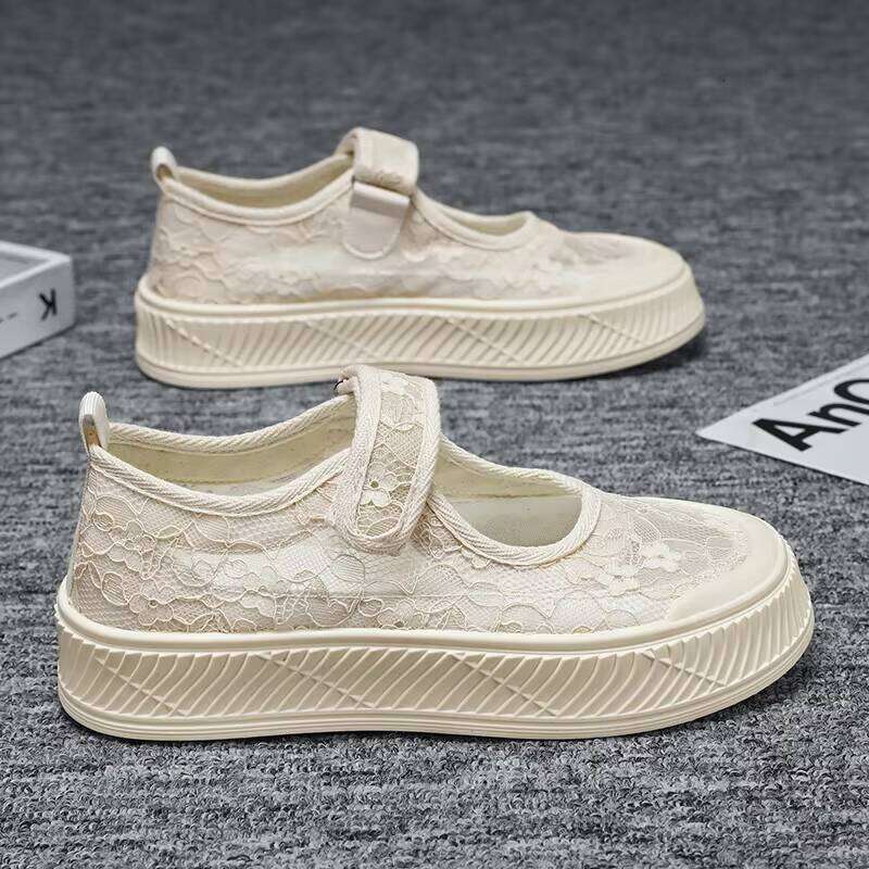 Large Size Hot-selling Fashionable and Versatile Women's Casual Summer Hollow Breathable Shoes