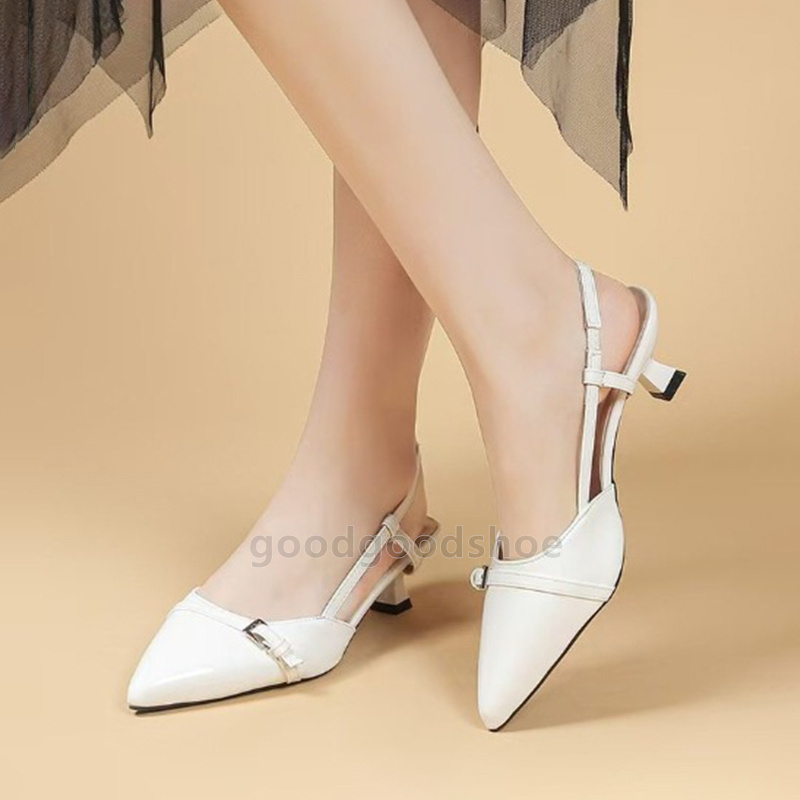 womens dress shoes high heels designer loafers ballet flats luxury heels Patent leather slingback sandals med heel low heel women wedding shoes