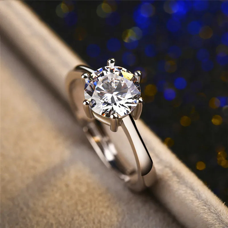 Korean Style Female Small Ring Fashion 925 Silver Gold Wedding Band Rings Promise Love Engagement Rings For Women 250610
