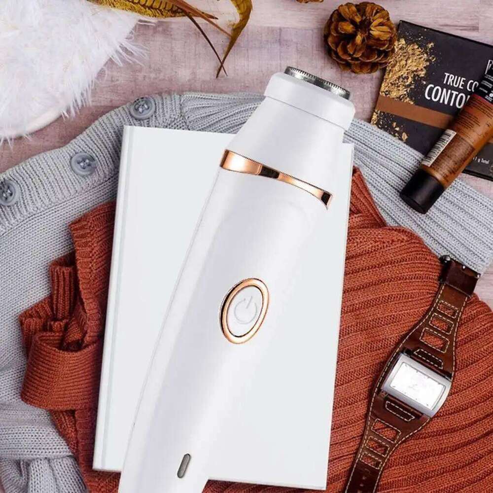 Gentle Painless Facial Remover 7 In 1 Hair Removal Compact And Portable Women Face Epilator White
