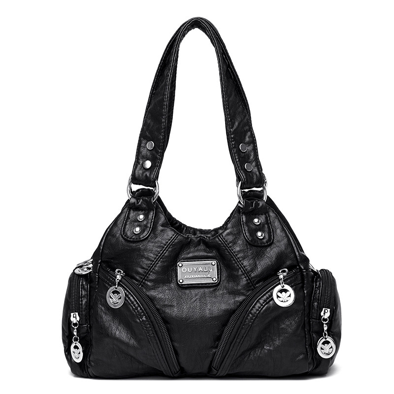 Free Shipping 2025 New Designer Bag Retro Luxury Wallet Trend Solid Color Large Capacity Women's Shoulder Bag High-end High-quality Handbag