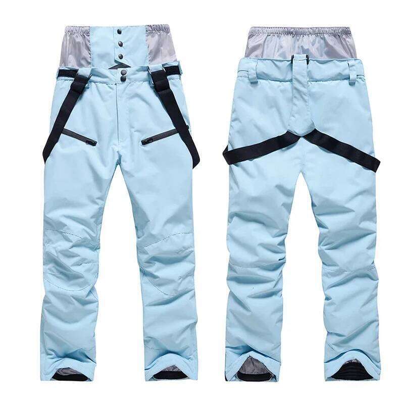 Winter Unisex Ski Windproof Waterproof Snowboard Wear Outdoor Warm Snow Sports Pants Men Women Skiing Trousers