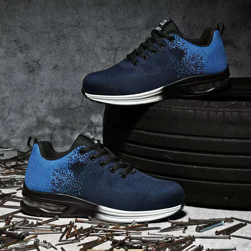New Anti-smash Steel Toe Wear-resistant Safety Anti-puncture Work Shoes for Unisex