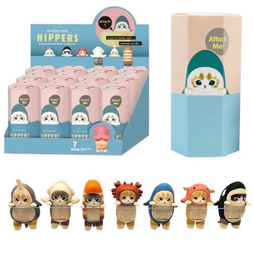1-12pcs Shark Sonny Angeled Blind Box HIPPERS Mufusand Cat Fushandi Doll Decoration children Birthday Christmas Gift 10A Quality Online