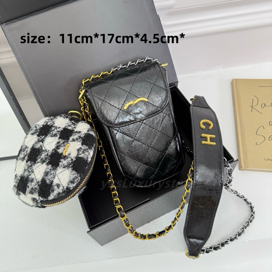 2025 Designer bags luxury mother and child bags high-quality mobile phone bags women's coin purse chains luxury small square bags classic women's bags