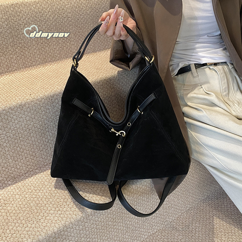 Minimalist Large Capacity Belt Decor Women's 2024 New Casual Backpack Tote Bag ddmynov