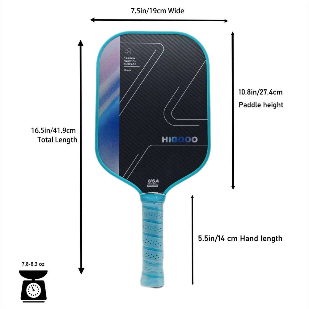 2025 NEW Promotions professional Kevlar 16mm Gen4 Carbon Fiber hot pressing USAPA Approved Pickleball Paddles