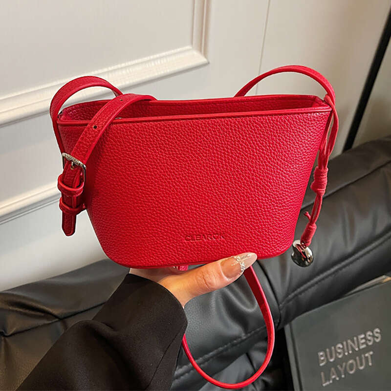 Exquisite Mini for Women 2025 New Summer Versatile Crossbody Fashionable Super Popular Stylish Shoulder Bucket Bag