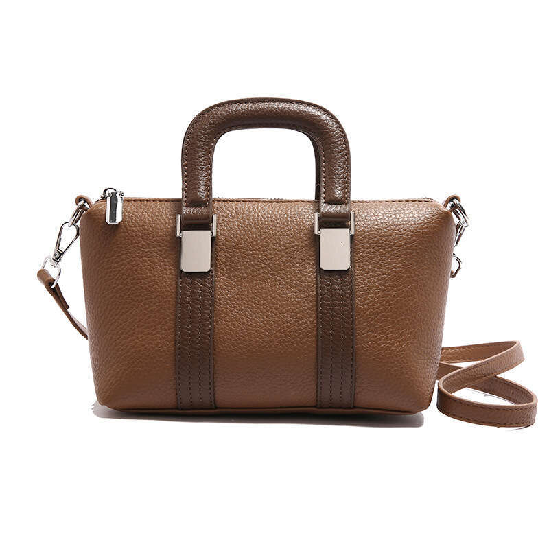 Handbag For Women New Trendy Fashion Shoulder Versatile Commuter Soft Leather Texture Crossbody Small Square Bag