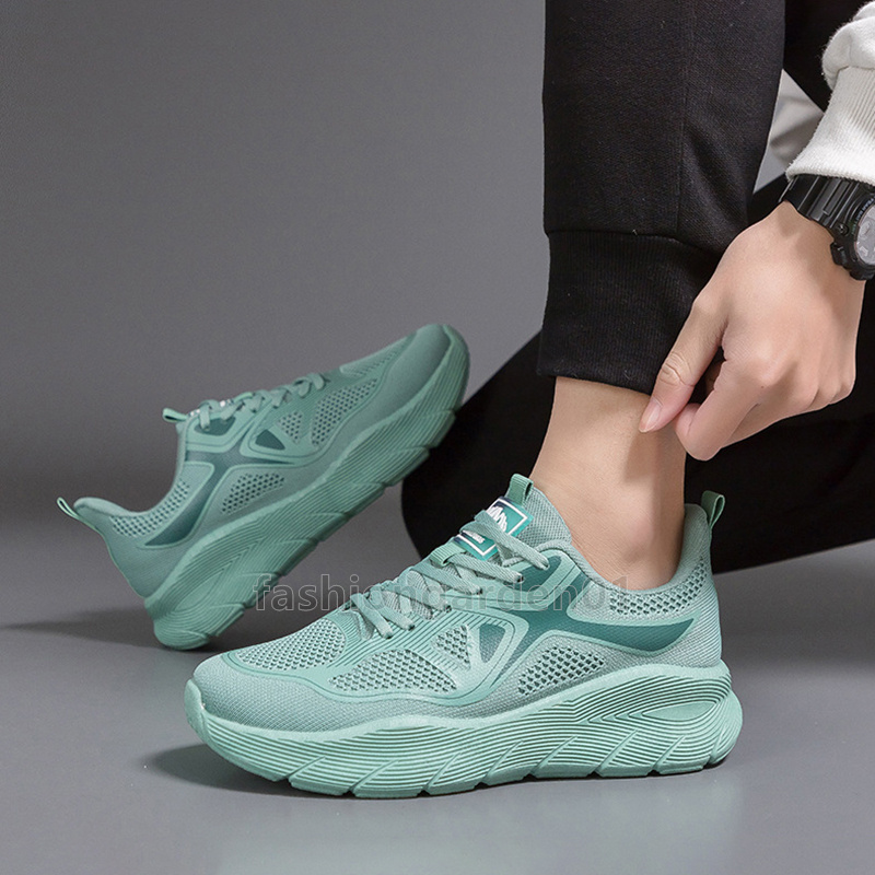 designer shoes sneakers womens mens trainers flying mesh weaver breathable lightweight non slip gym sports casual sneaker platform shoes dhgate