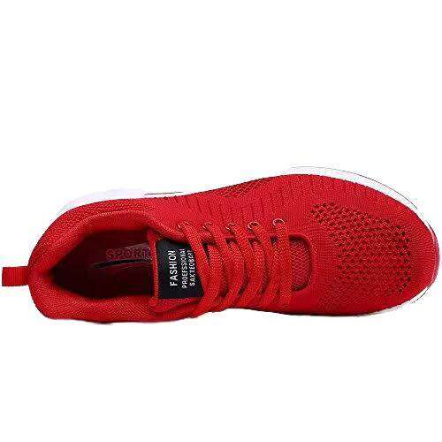 Wholesale Women Round Head Lace-up Flying Woven Casual Sports Running Shoes for Ladies