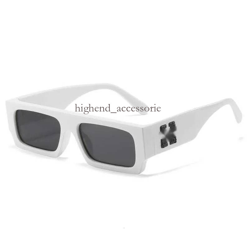 Off Whitesunglass Designer Sunglasses For Men And Women Style Classic Fashion Off Whitet Eyeglasses Thick Plate Black White Square Frame Eyewear Glasses 41d