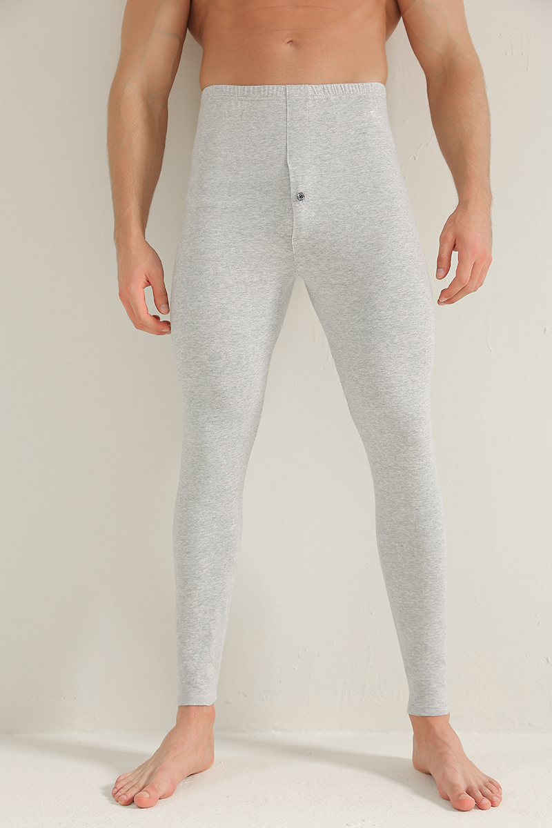 Men's cotton autumn trousers High elastic slim design Comfortable skin-friendly autumn and winter bottoms