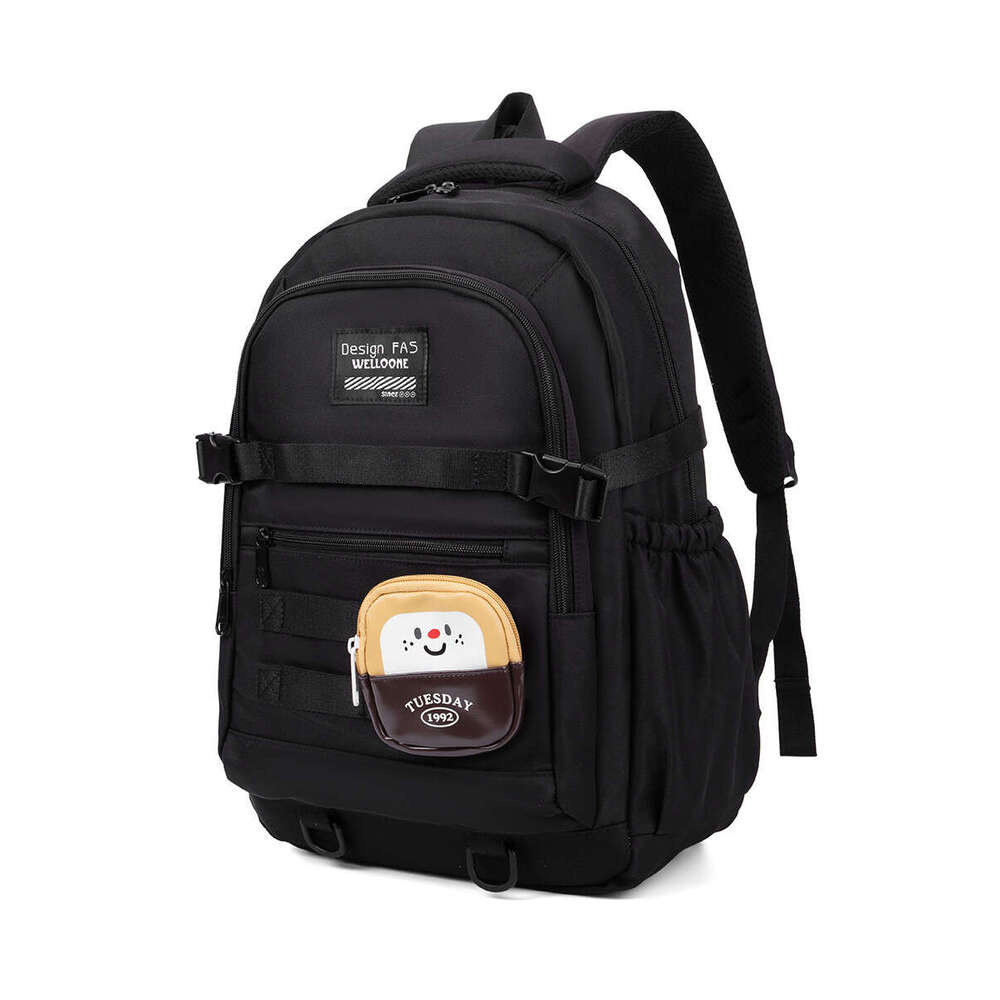 New High-Quality Dirt-Resistant Backpack Girls, Middle Students, Stylish Design, Ins Style, High School And College Backpack, Double Shoulder Bag For 