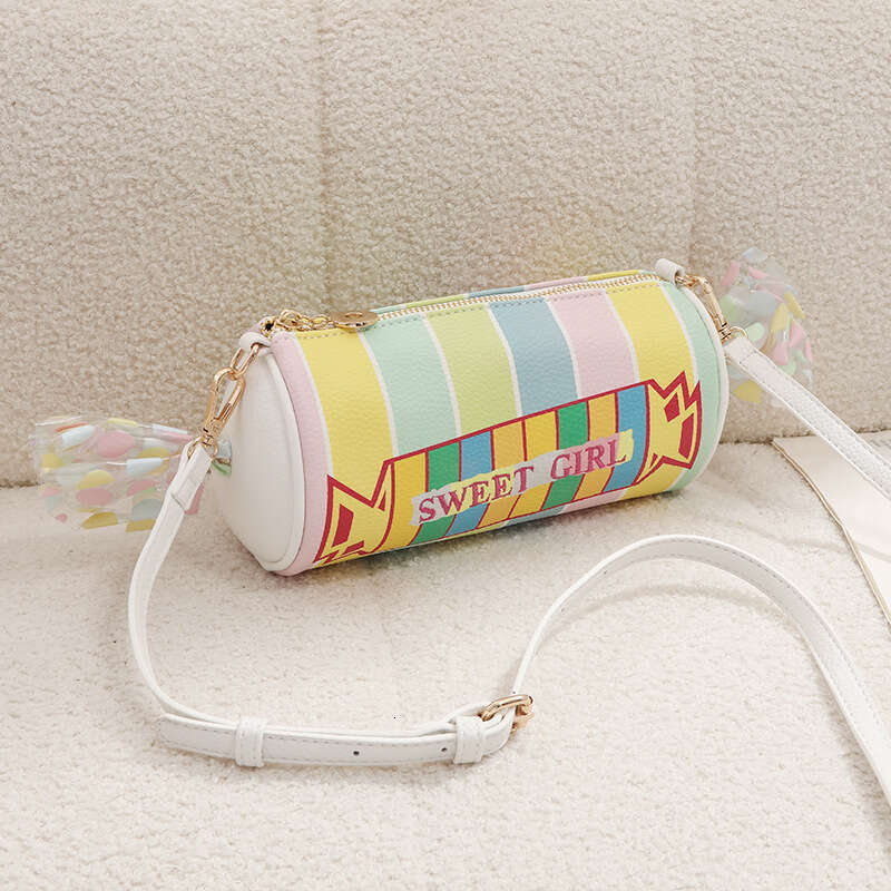 This Year's New Printed Candy-Shaped Women's Niche Shoulder Bag, Unique Creative Crossbody Bag for Women