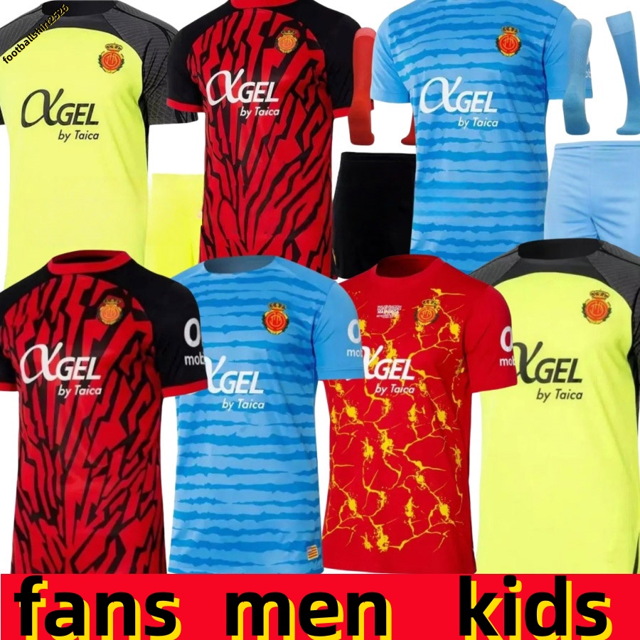 23 24 25 RCD new Mallorca Soccer Jerseys MURIQI S.DARDER ABDON 2024 2025 special SANCHEZ A. RAILLO MAFFEO VALJENT Football Shirts Men Uniforms Kids kids socks full sets