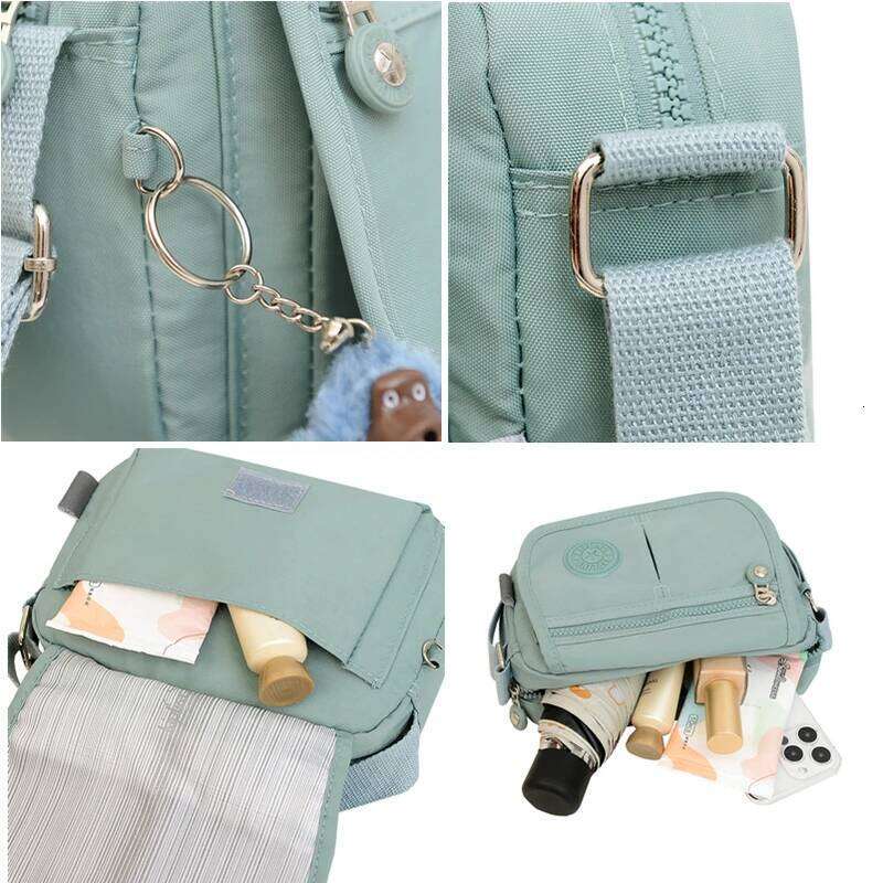 Casual Nylon Waterproof Shoulder Women Wild Crossbody Simple Messenger Bag Daily Female Handbag Travel Lady Purse Bolso