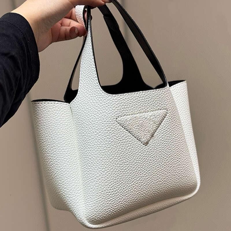 Luxury handbag designer bag shoulder bag for women geneuine leather high quality fashion cross body bag vegetable basket bucket bag