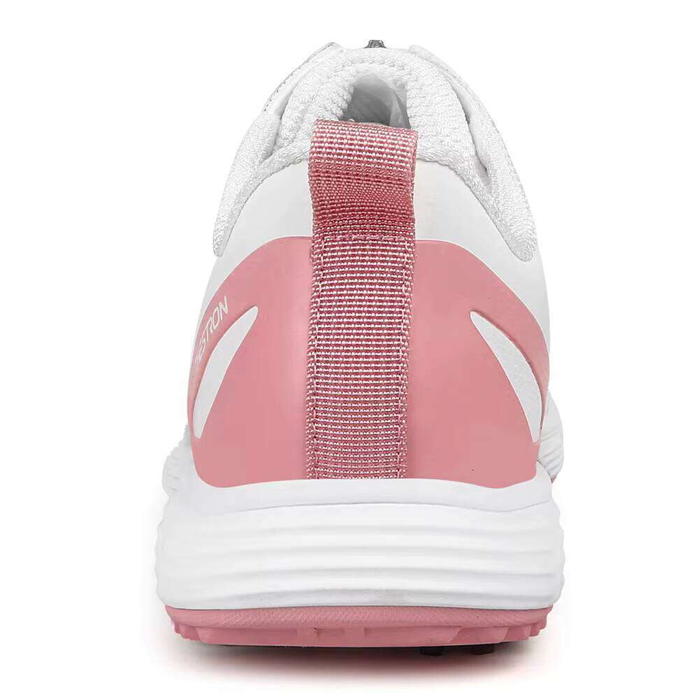 Latest High Quality Women Golf Hot Selling Fashionable Style Leather Upper Zipper Sport Shoes