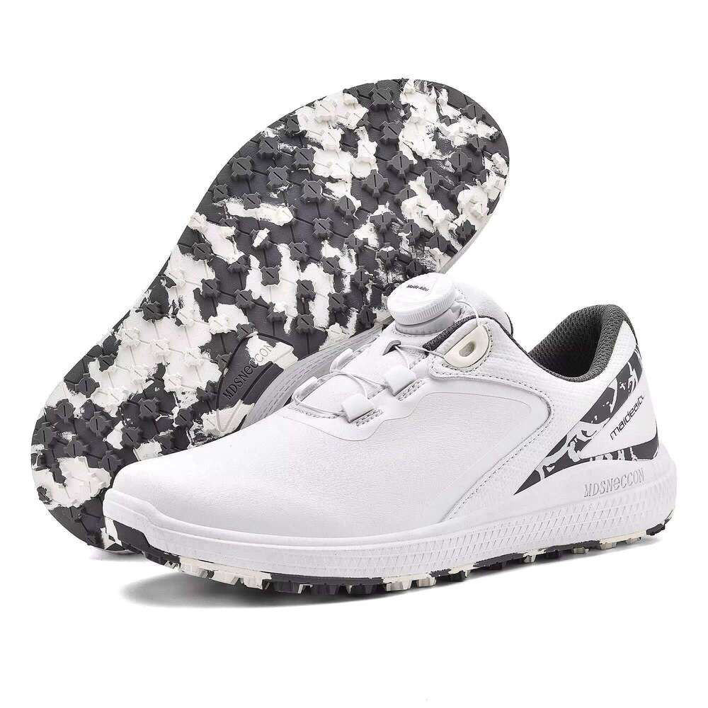 New Arrive High Quality Golf Women Breathable Microfiber Upper Rotating Shoelaces Sport Shoes