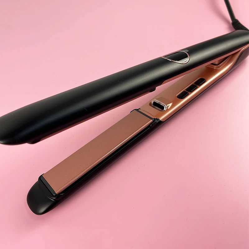 Professional Flat Iron Negative Ion Ceramic Hair Straightener Electric Fast Heat-Up Salon Styling Straightener Iron W250610