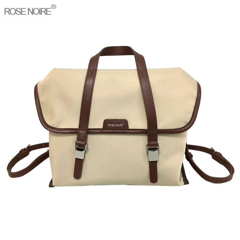 Hot Selling Nylon College Style Backpack for Women New Large Capacity Commuter Crossbody Shoulder Bag