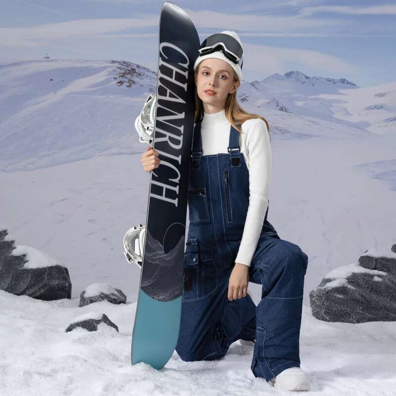 Ski Pants for Men and Women, Windproof, Waterproof, Thicken Snow Pants, Outdoor Sports, Snowboarding, Breathable Jean Trousers