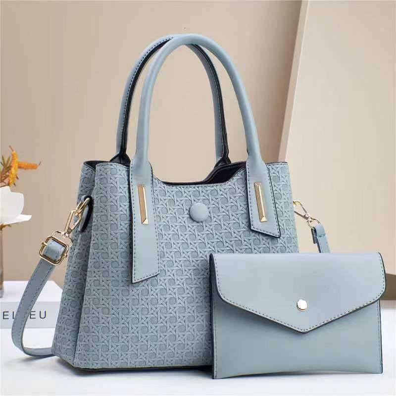 New Simple Fashion Trend Mother-Daughter High-End Large Capacity Shoulder Crossbody Bag Handbag for Women