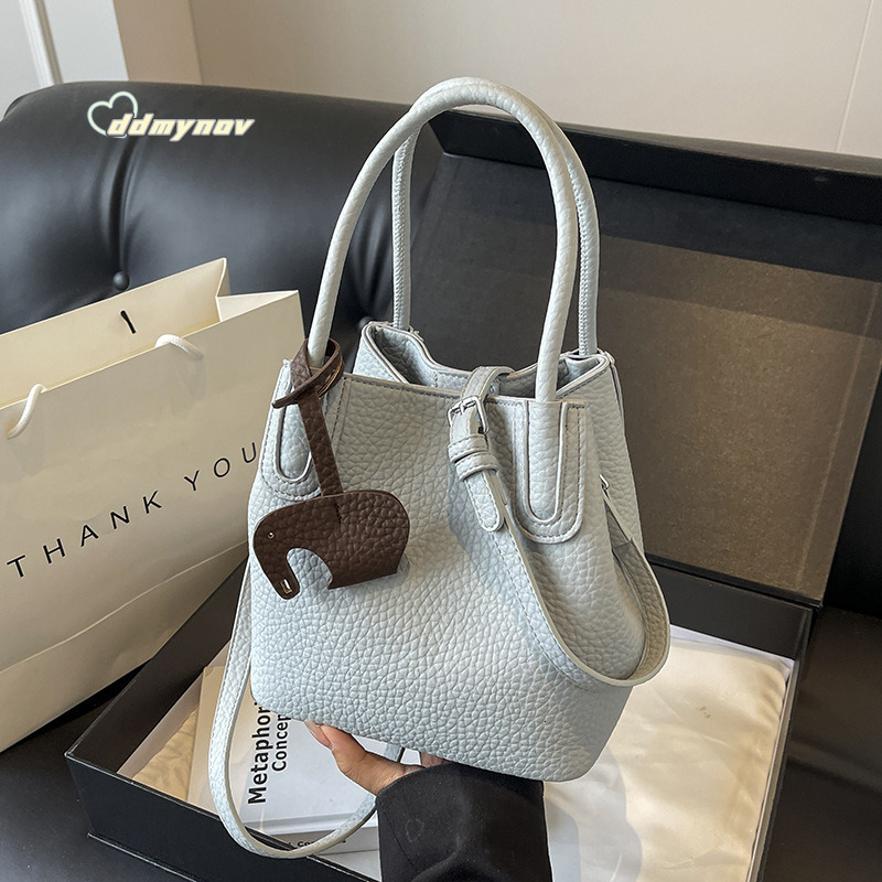 High-end Stylish Small for Women 2024 Summer New Trend Versatile Crossbody Fashionable Super Popular Handbag Bucket Bag ddmynov